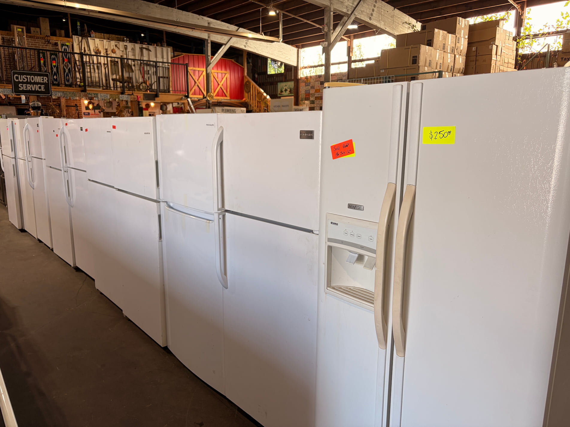 Fridges and freezers available at MRNU