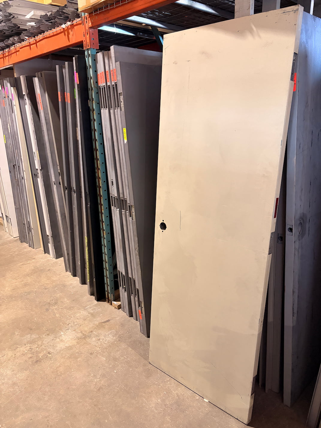 Commercial steel doors for renovation and construction projects