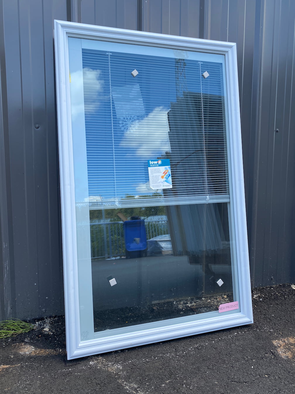 Decorative exterior door glass inserts at MRNU