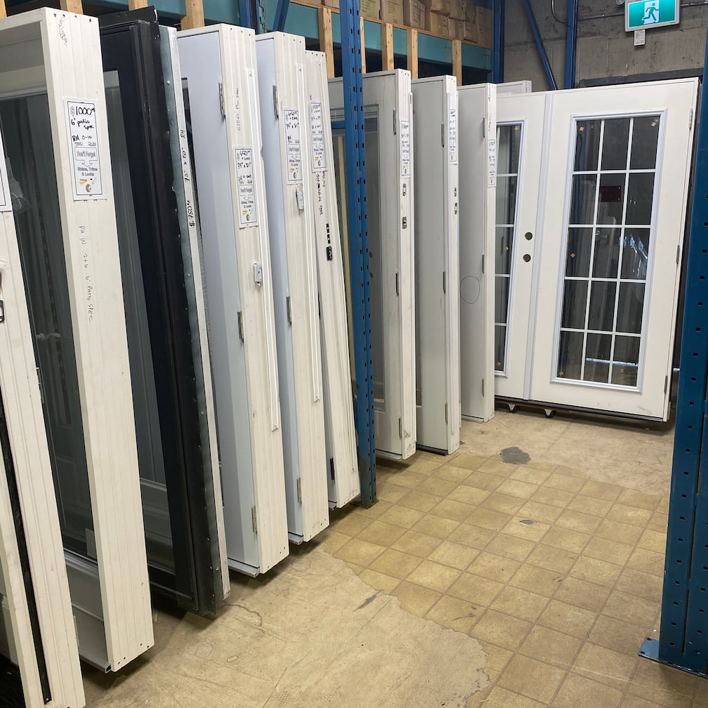 Exterior entry door with sidelites available at MRNU