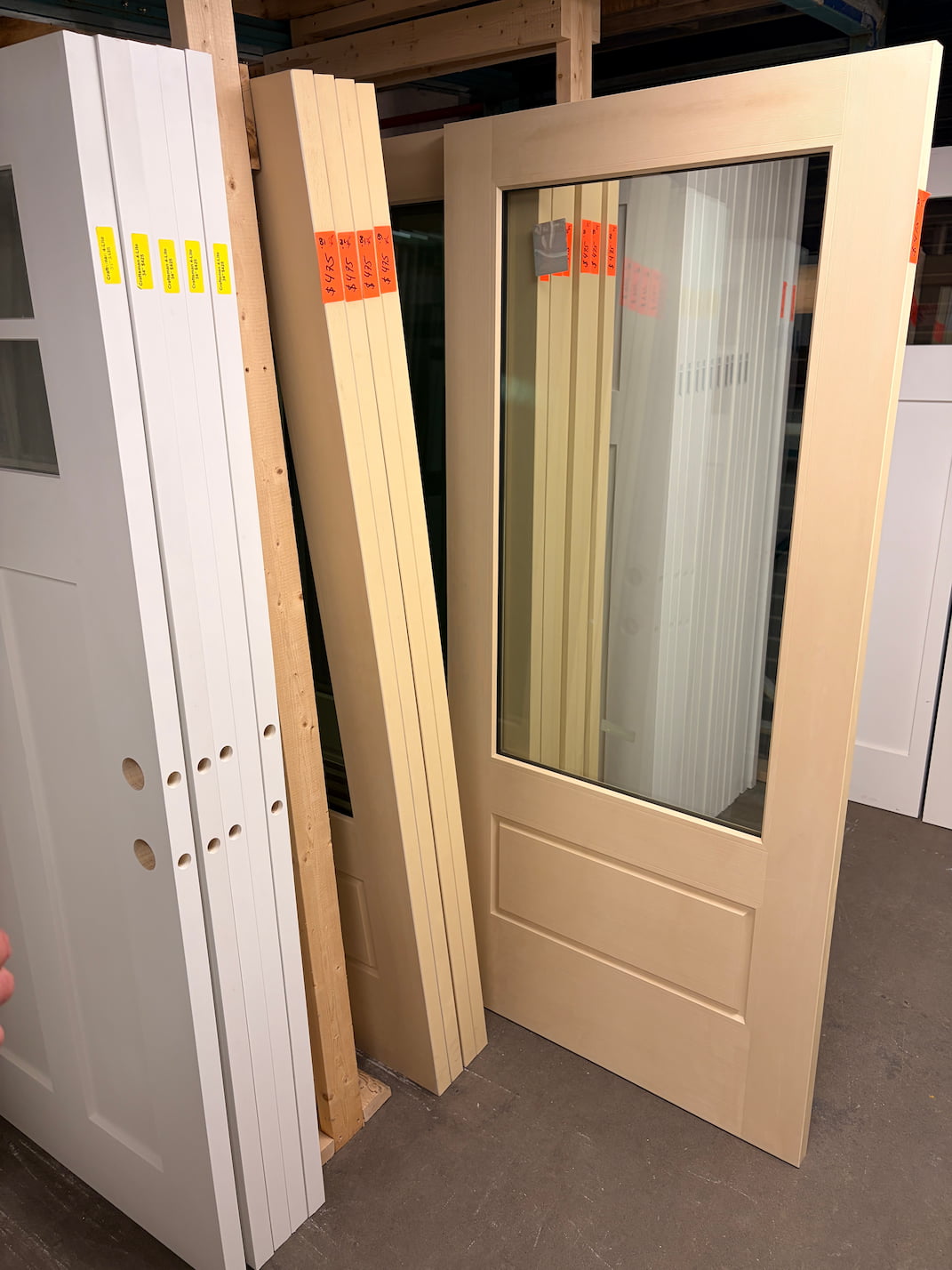 Exterior doors in a variety of sizes and styles at MRNU