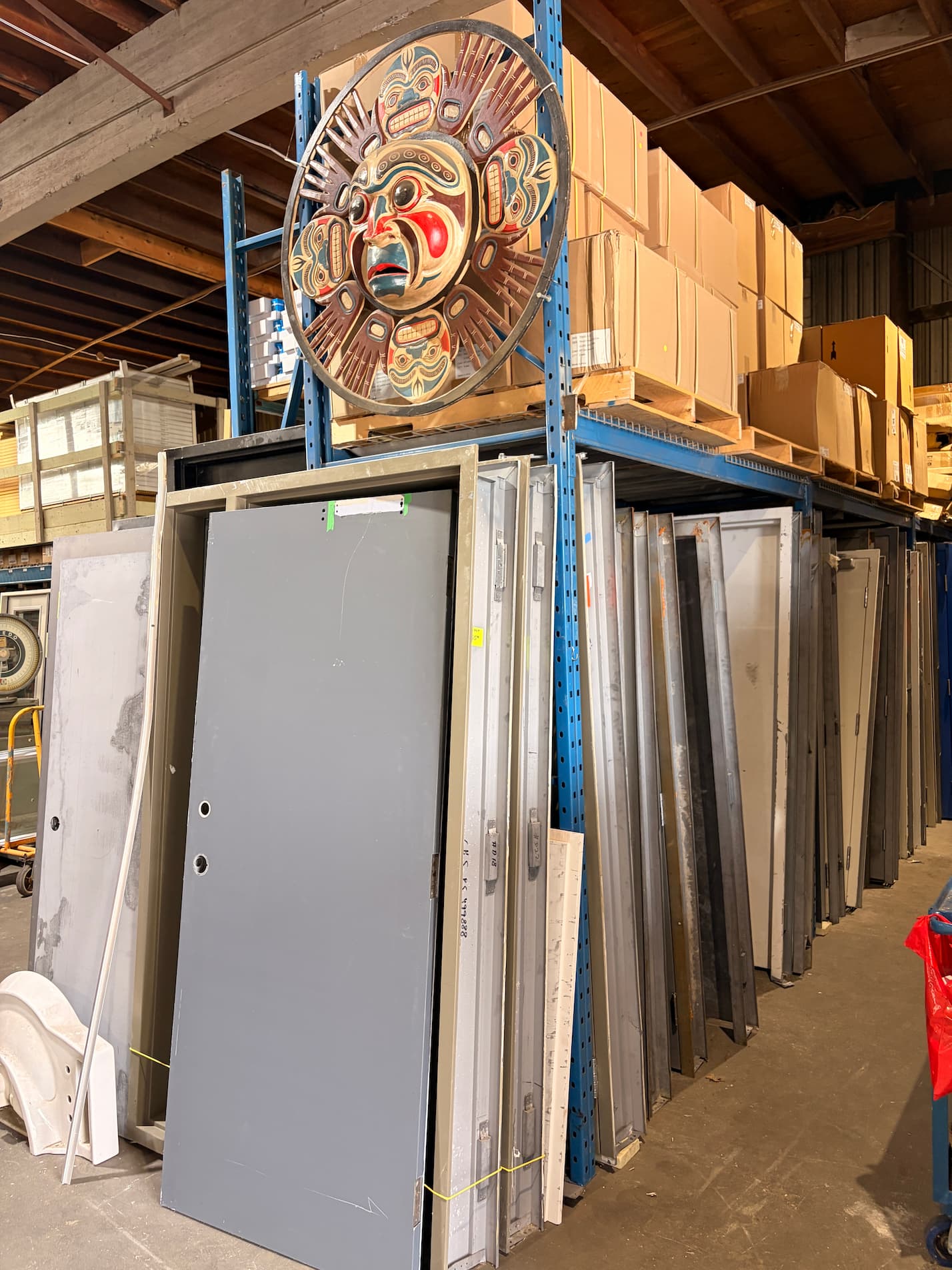 MRNU yard inventory of reusable building materials