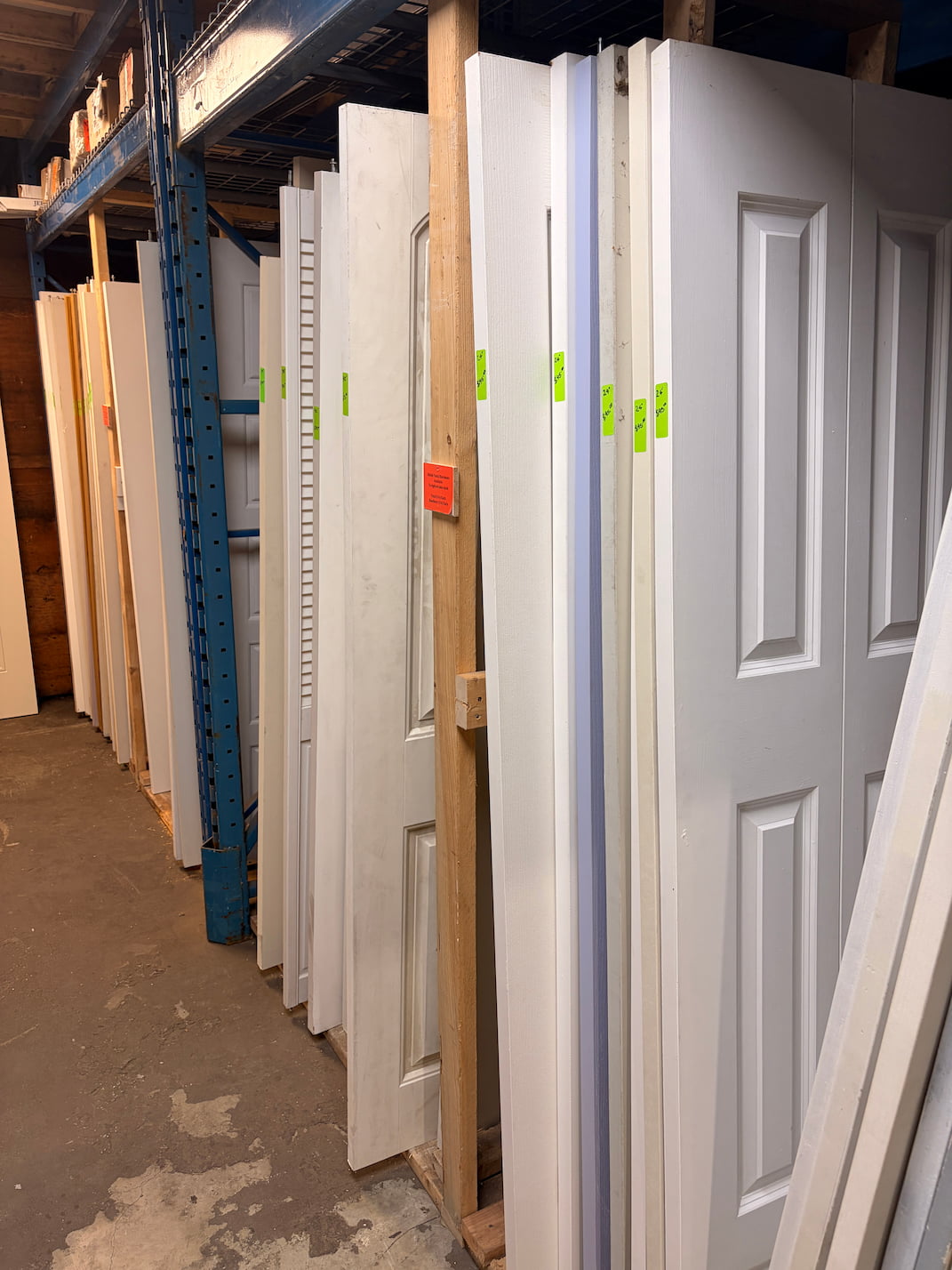 Selection of interior bifold doors available at MRNU