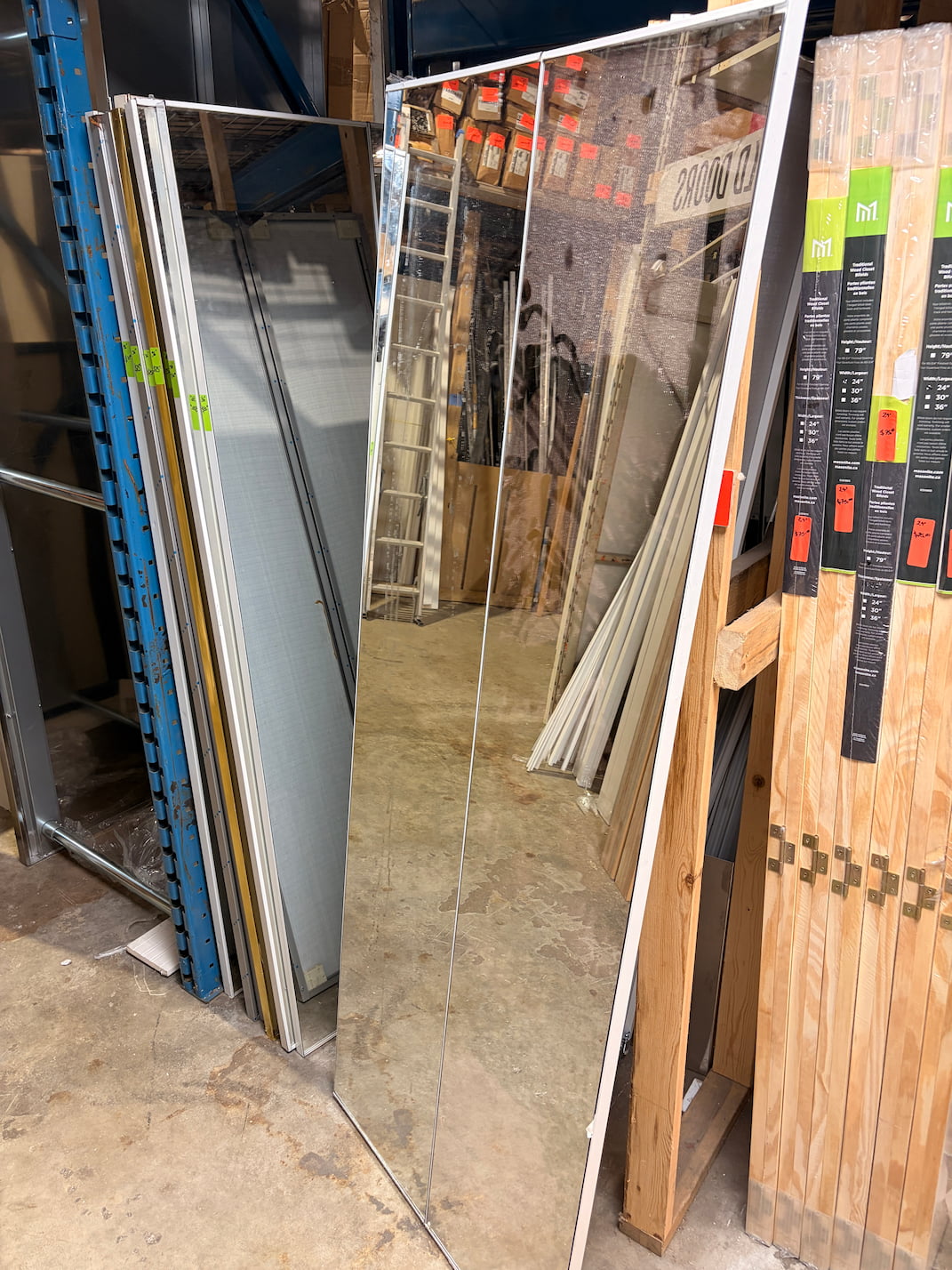 New and used interior bifold doors at MRNU