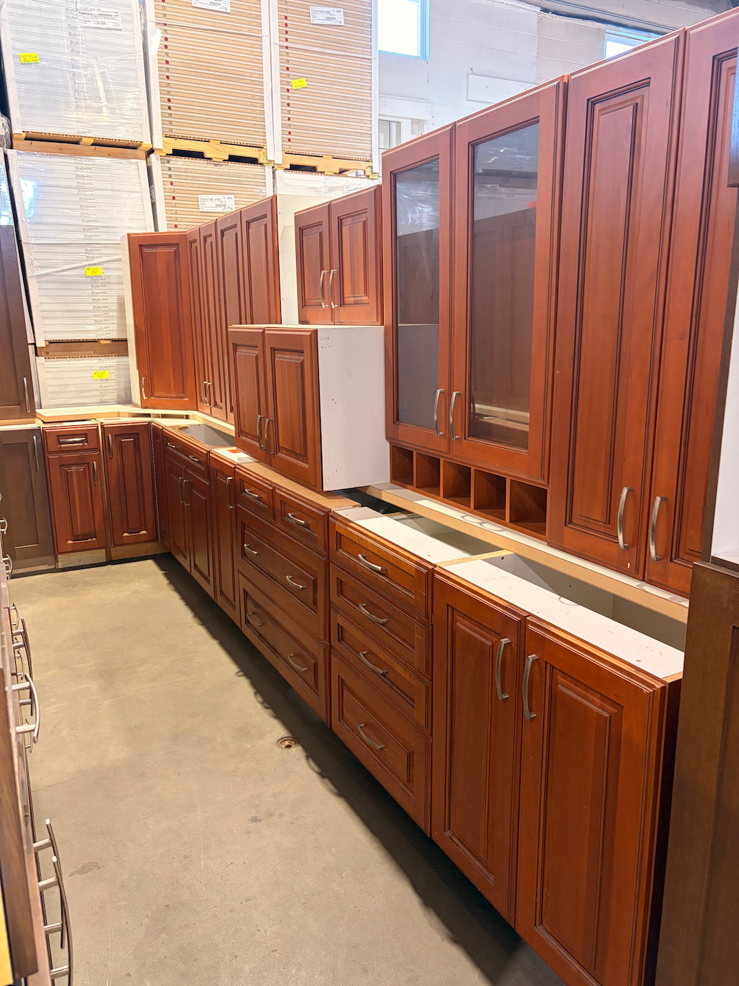 Used kitchen cabinets with countertop available at MRNU