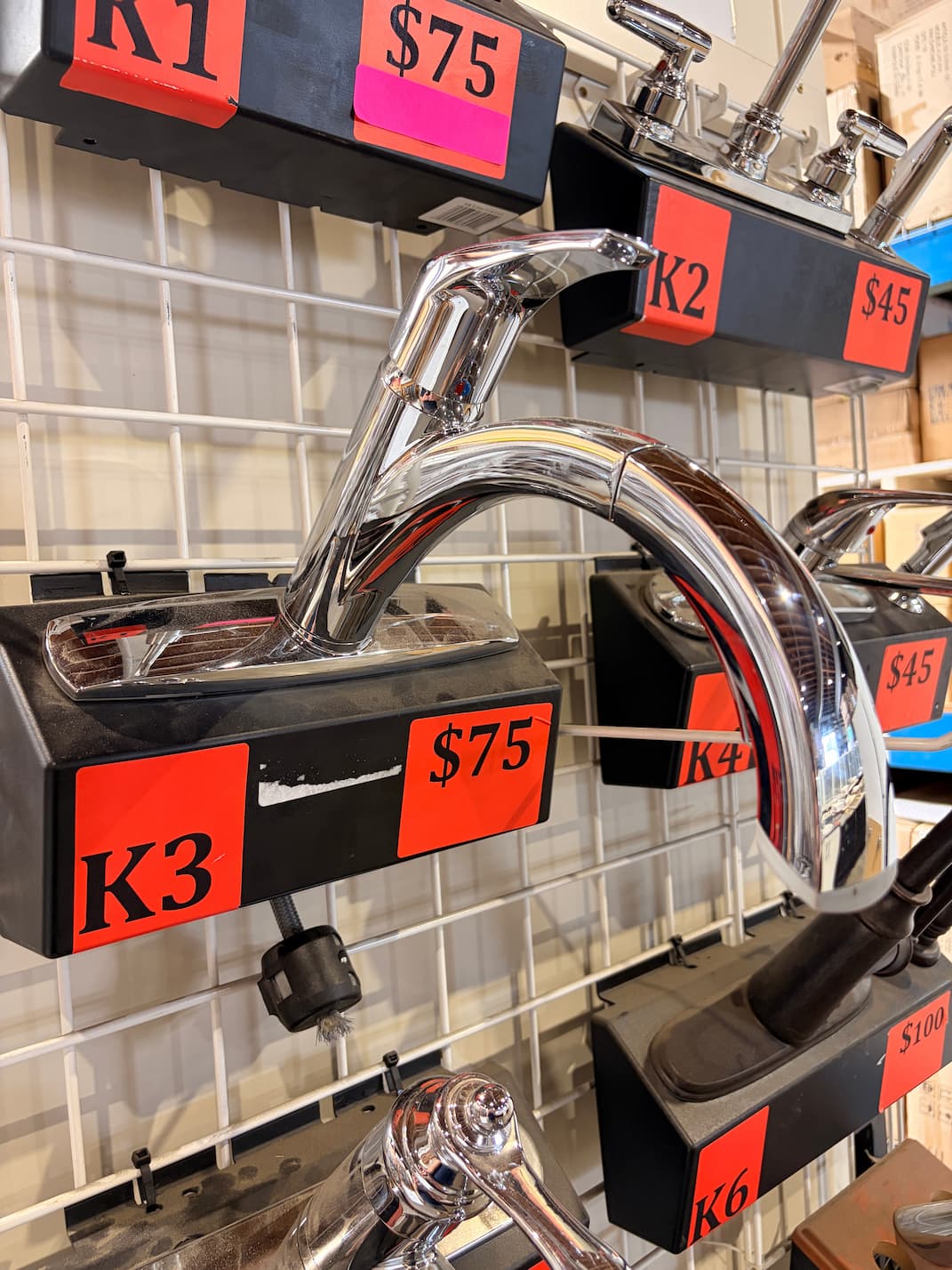 Kitchen faucets available at MRNU