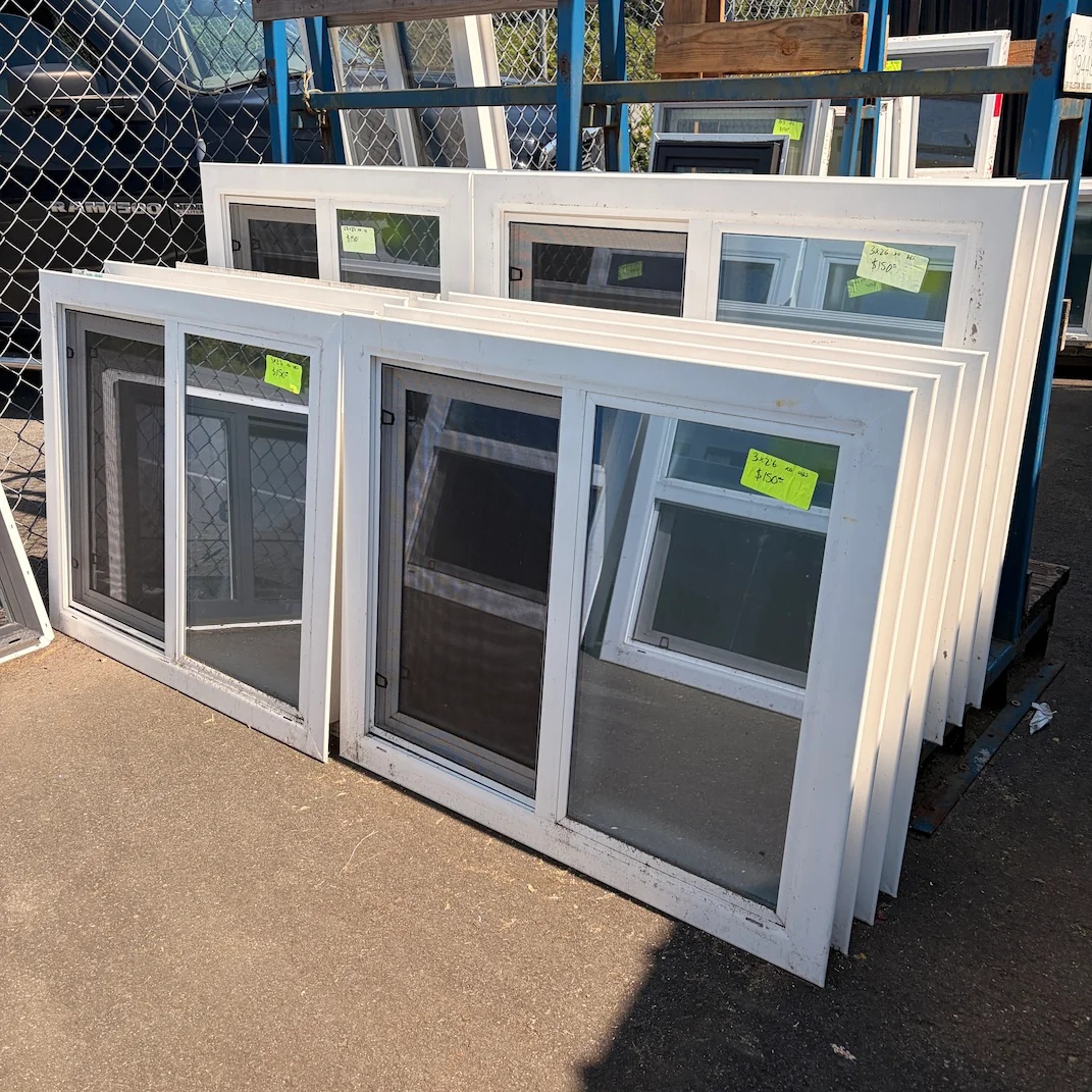 Used residential windows available at MRNU