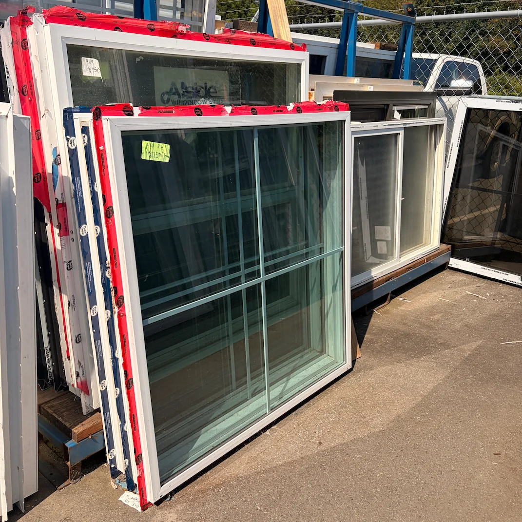 Used patio sliding doors and windows at MRNU